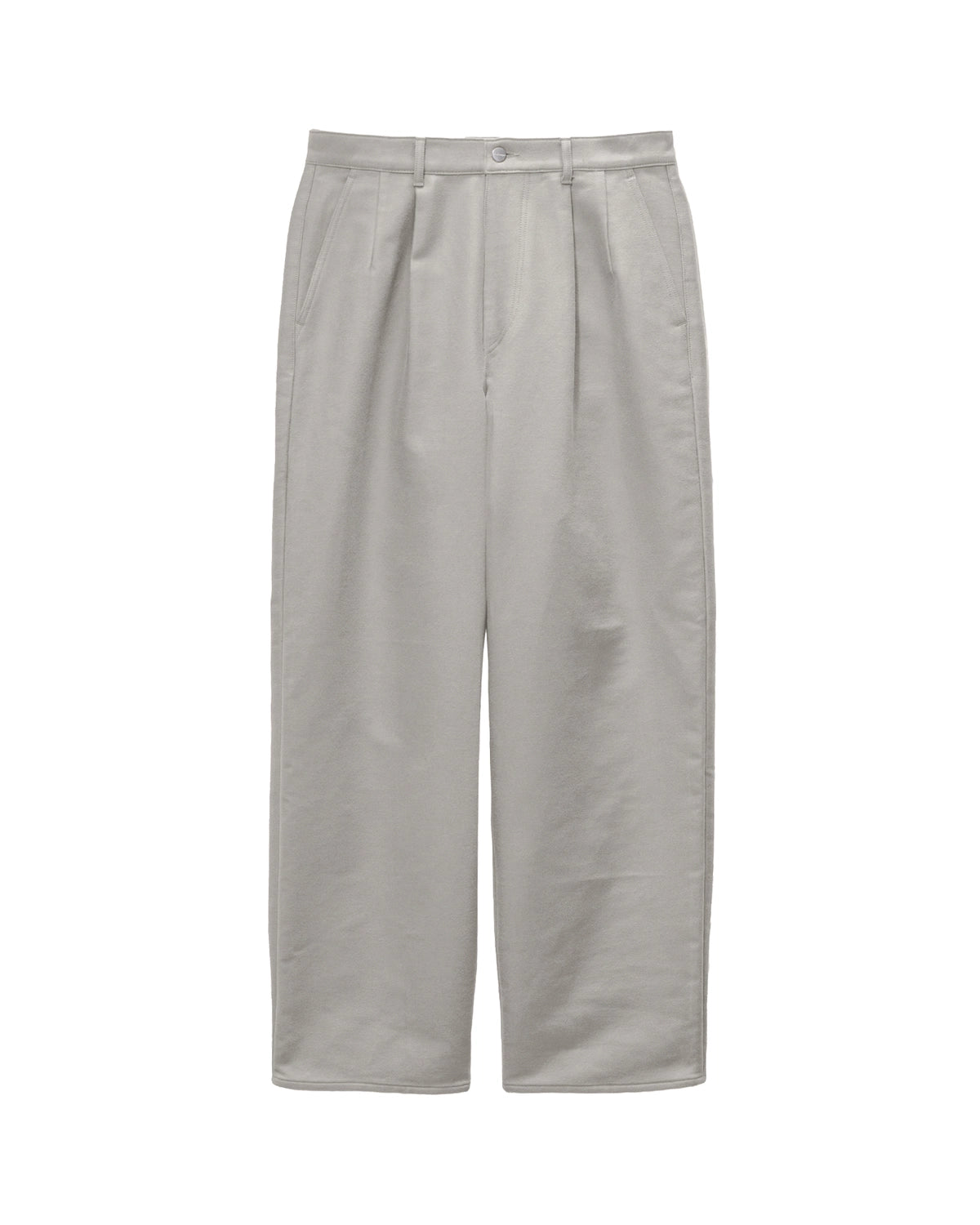 Graphpaper の Cotton Double Serge Two Tuck Pants (GM263-40452)