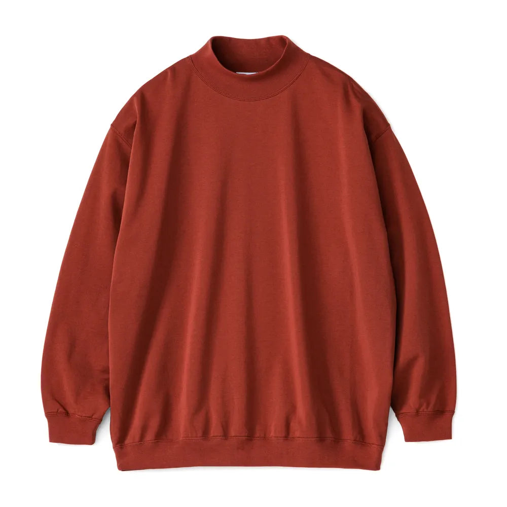 Graphpaperの Cotton Light Terry Mock Neck (GU243-70236)