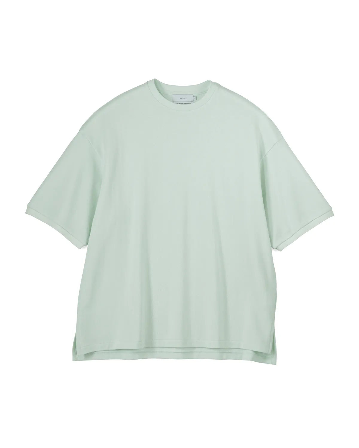 Graphpaper の Cotton Pique Jersey Crew Neck Tee (GM251-70058)