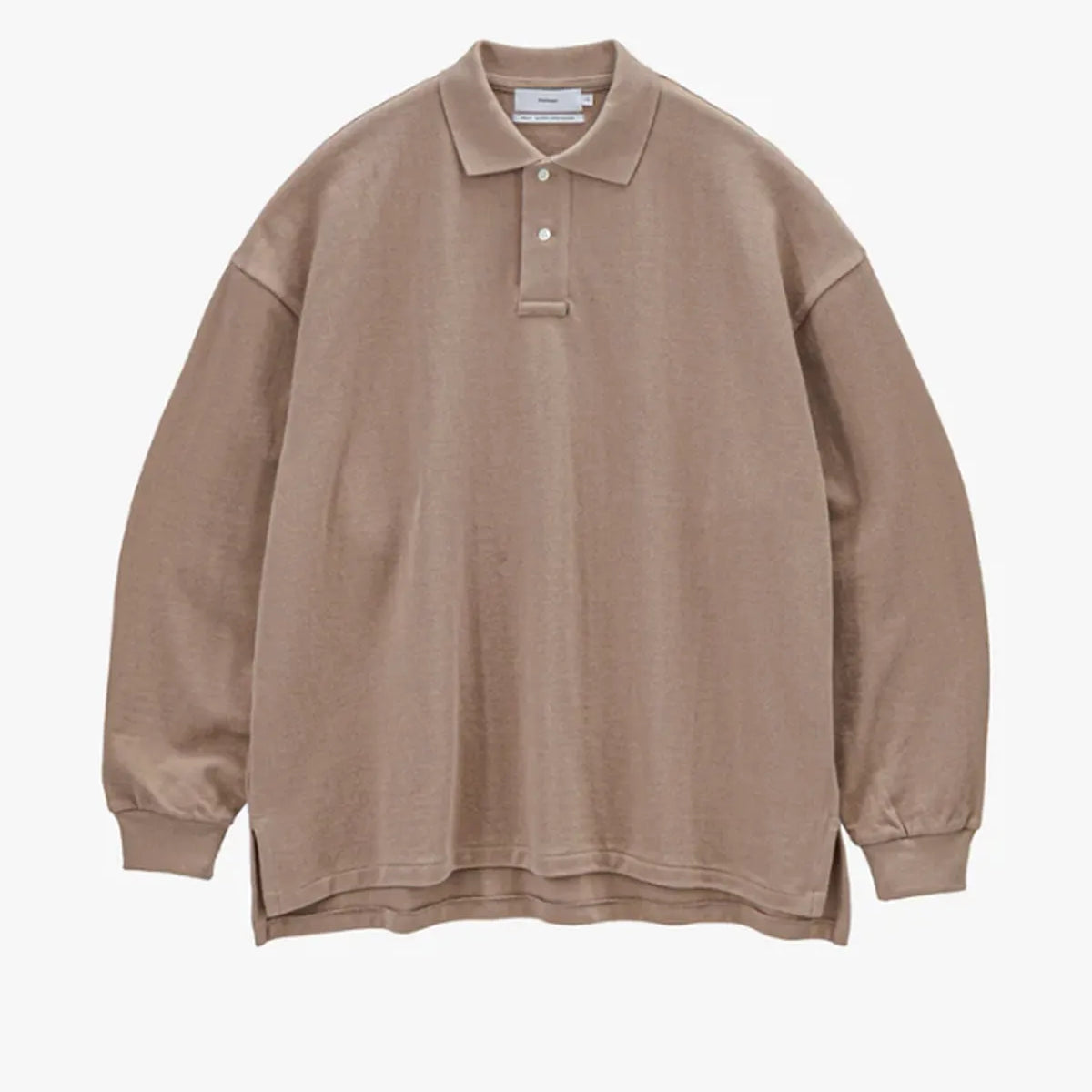 Graphpaper（グラフペーパー） / Cotton Pique Jersey L/S Polo | 公式