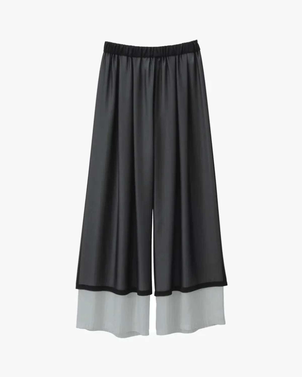 Graphpaper の Cupro Stripe Layrerd Sheer Pants (GL253-40416)