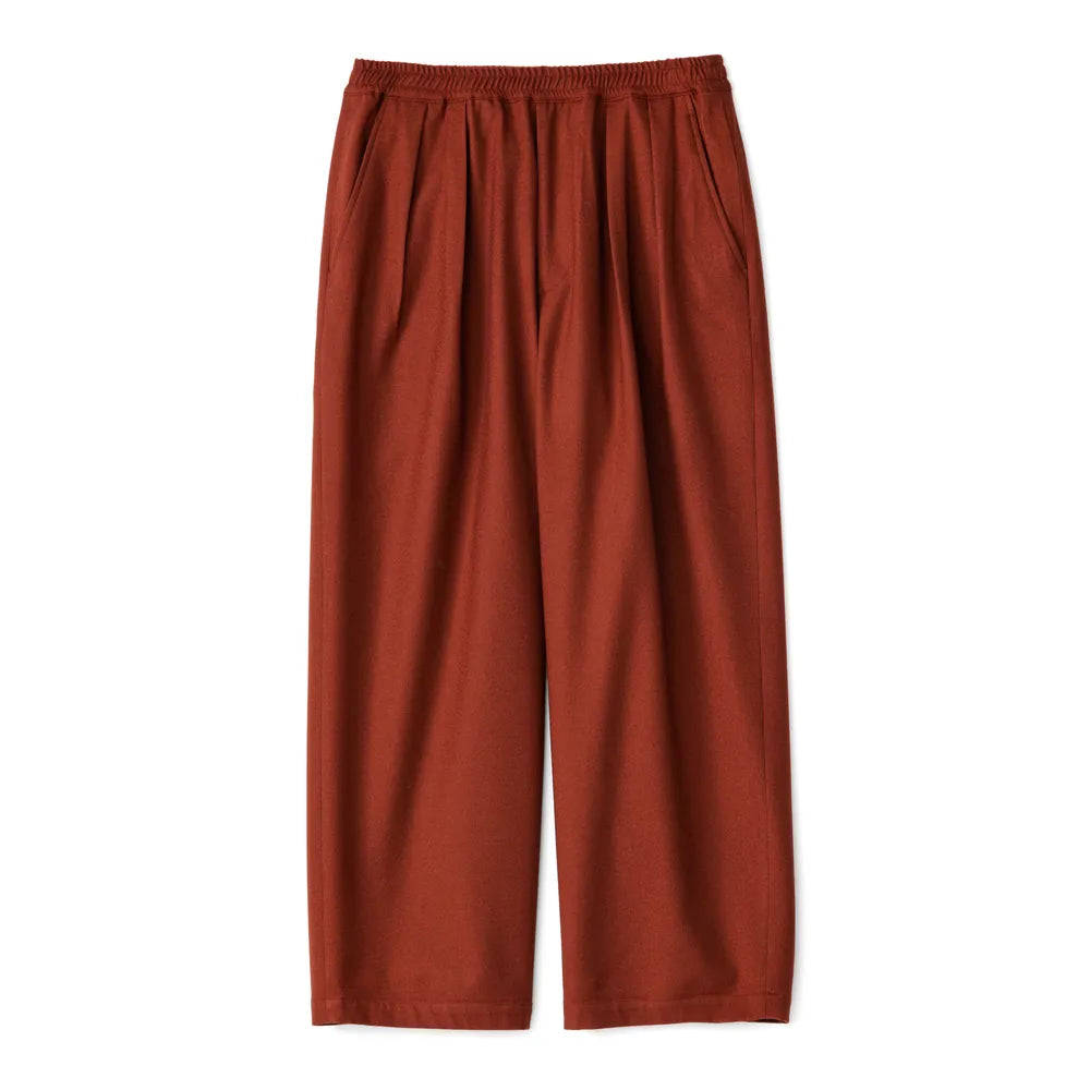Graphpaper の Flannel Serge Tow Tack Wide Pants  (GM243-40039)