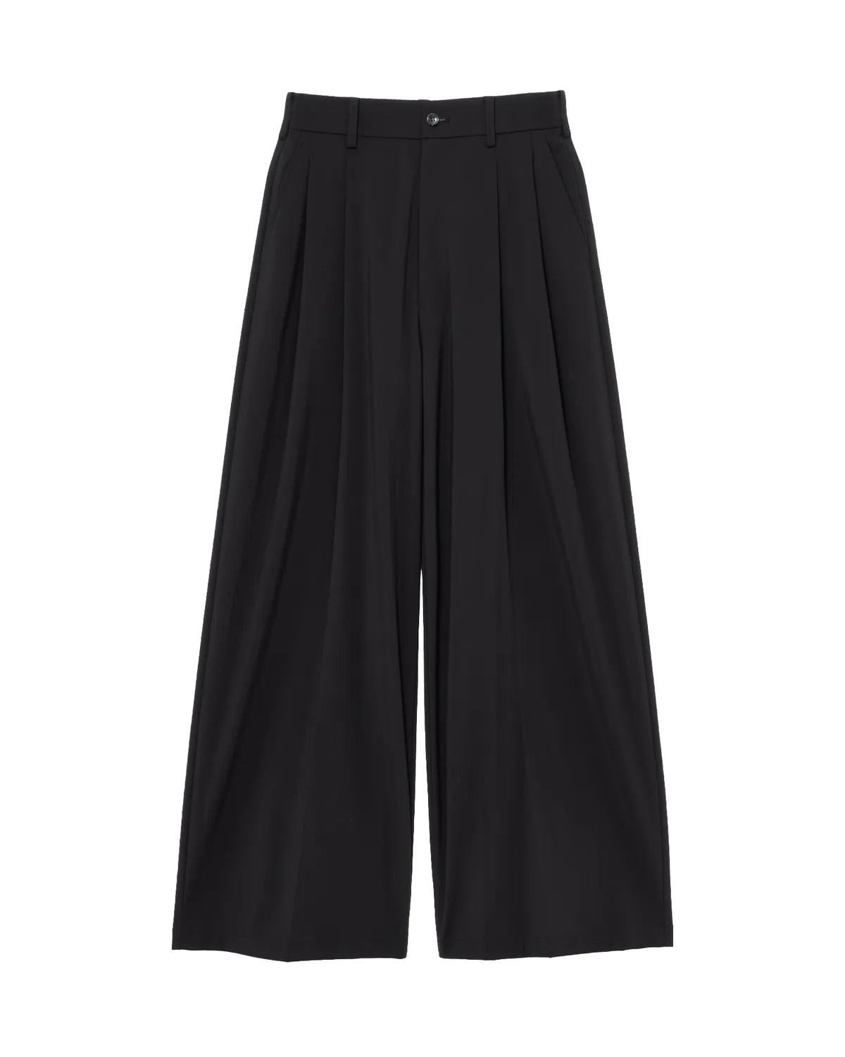 Graphpaper の Flex Tricot Two Tuck Wide Pants (GL262-40024)