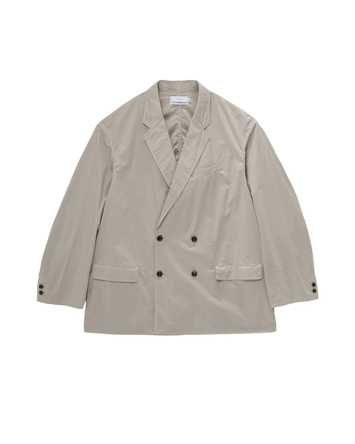 Graphpaper の Garment Dyed Typewriter Oversized Double Jacket (GU263-20121C)