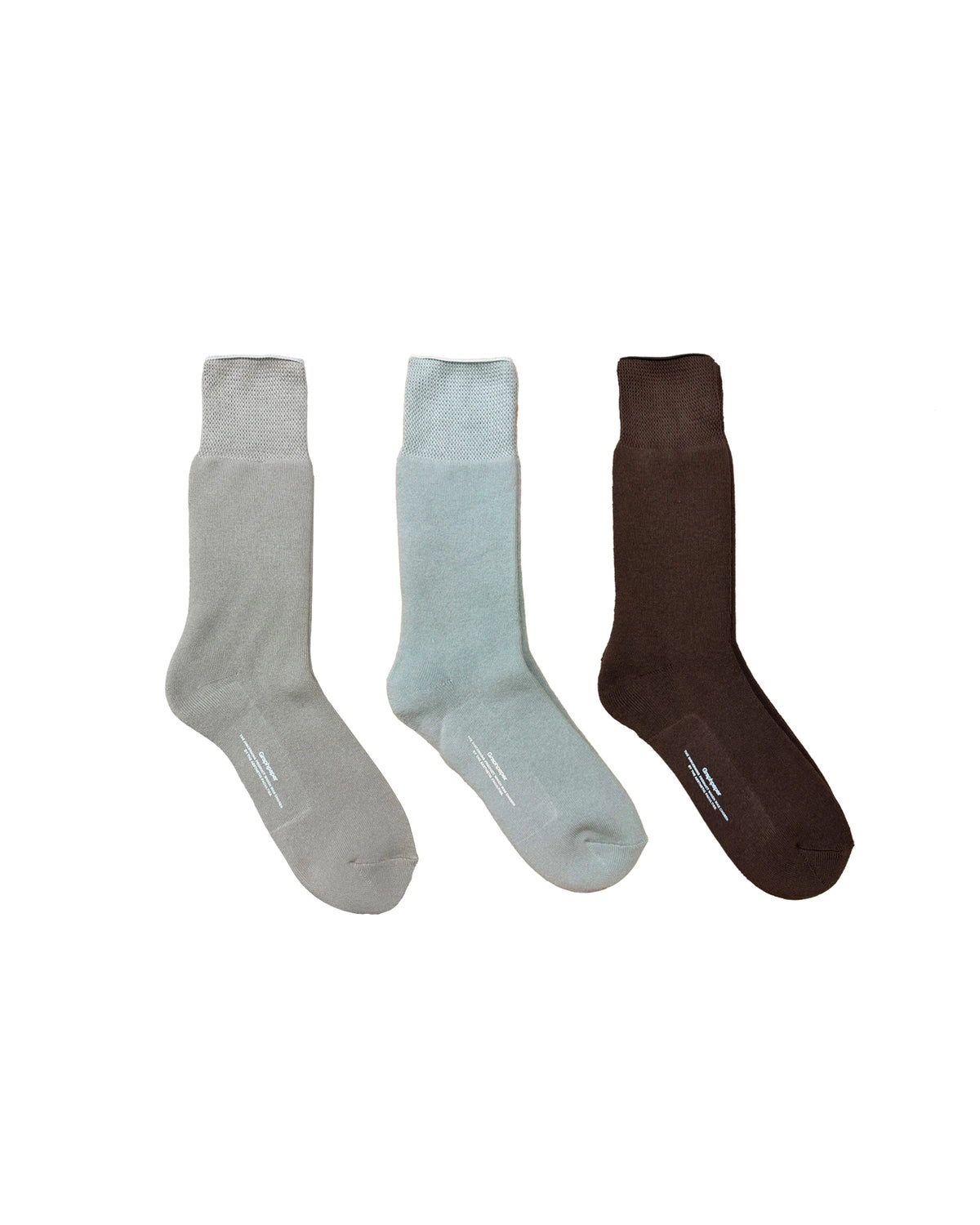 Graphpaper の Graphpaper 3-Pack Socks (GU251-90227C)