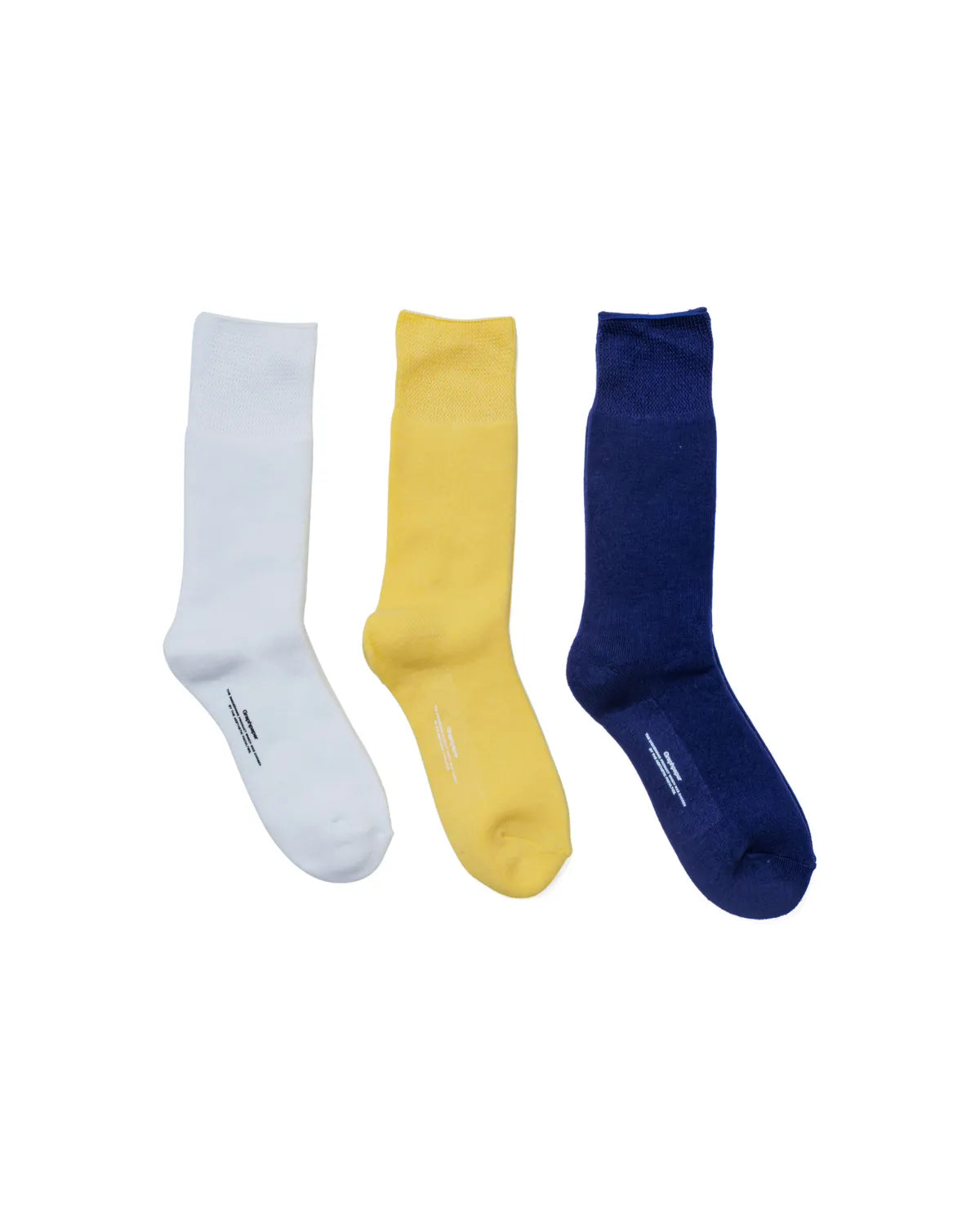 Graphpaper の Graphpaper 3-Pack Socks (GU253-90286C)