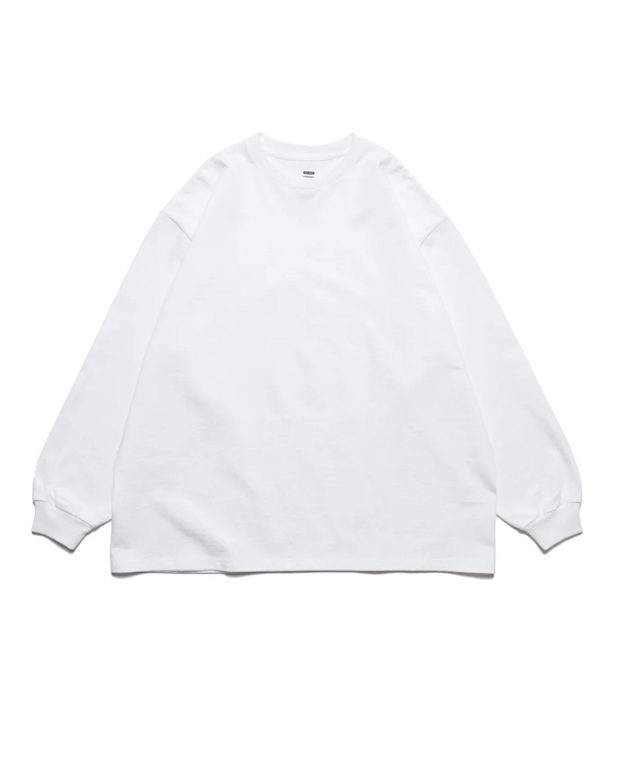 Graphpaper の Heavy Weight L/S Oversized Tee (GM251-70204B)