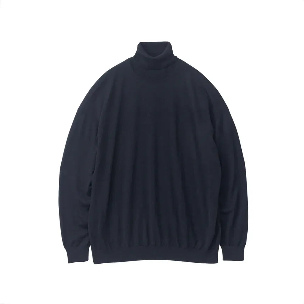 Graphpaper / Oxford Pique Jersey L/S Oversized BD Shirt 