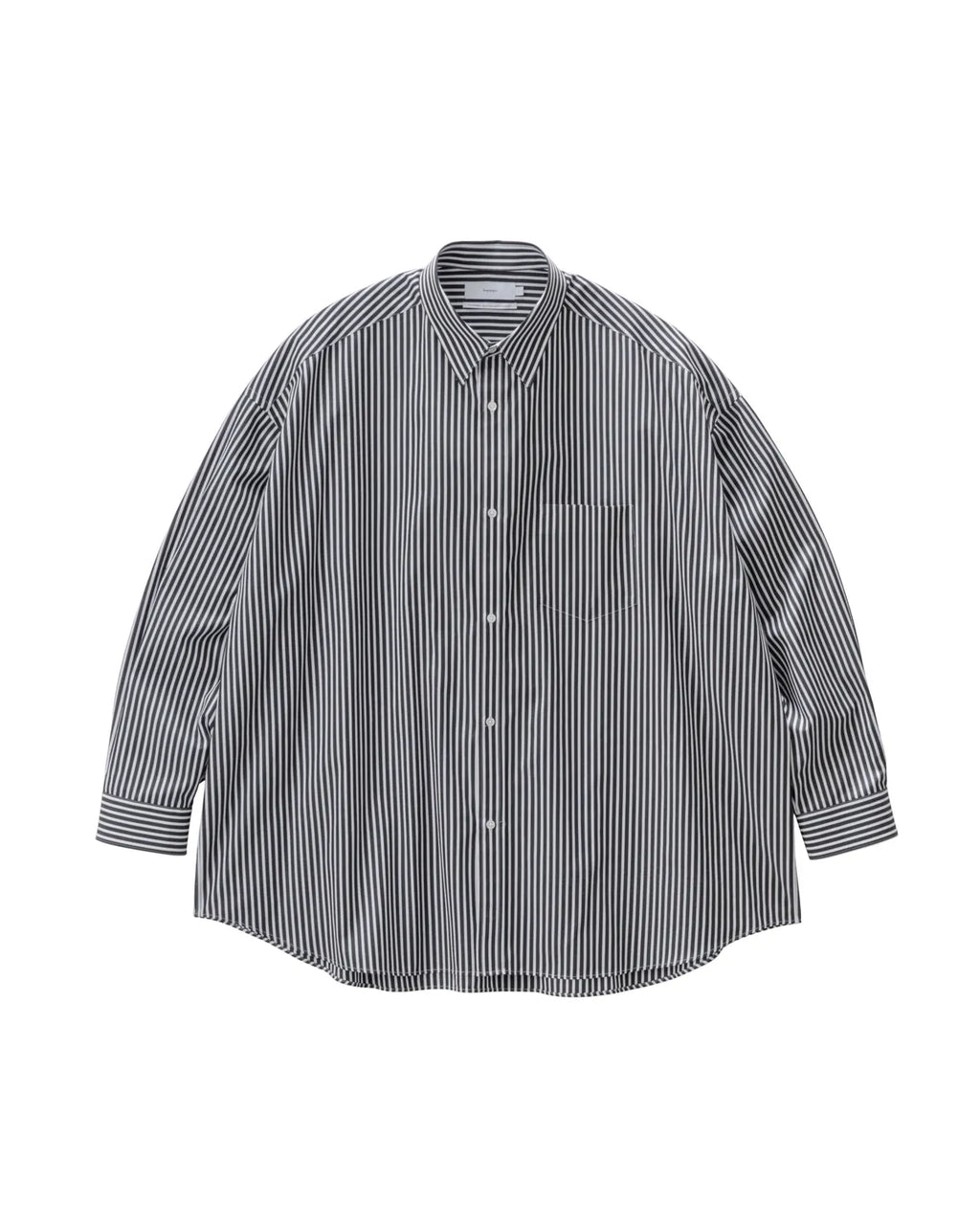 トップス Graphpaper High Count Oversized shirt Graphpaper / High Count Regular Collar Round Cut Oversized