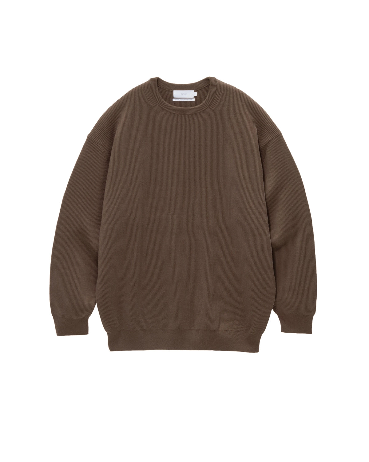 Graphpaper の High Density Crew Neck Knit (GU263-80540C)