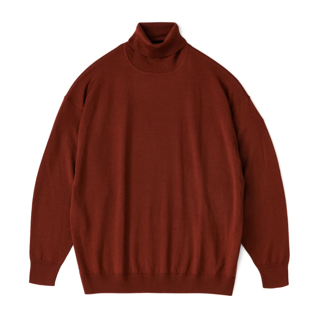 Graphpaper の High Gauge L/S High Neck Knit (GU243-80313C)