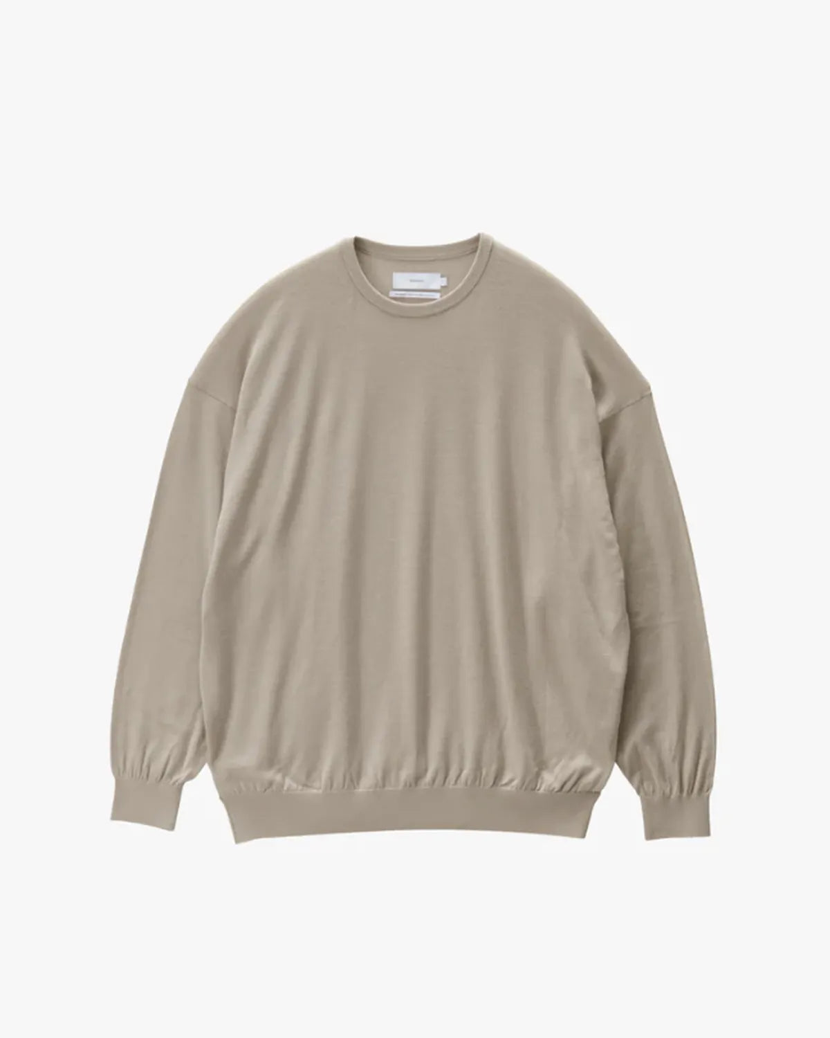 Graphpaper の High Gauge L/S Oversized Crew Neck Knit (GU253-80205C)