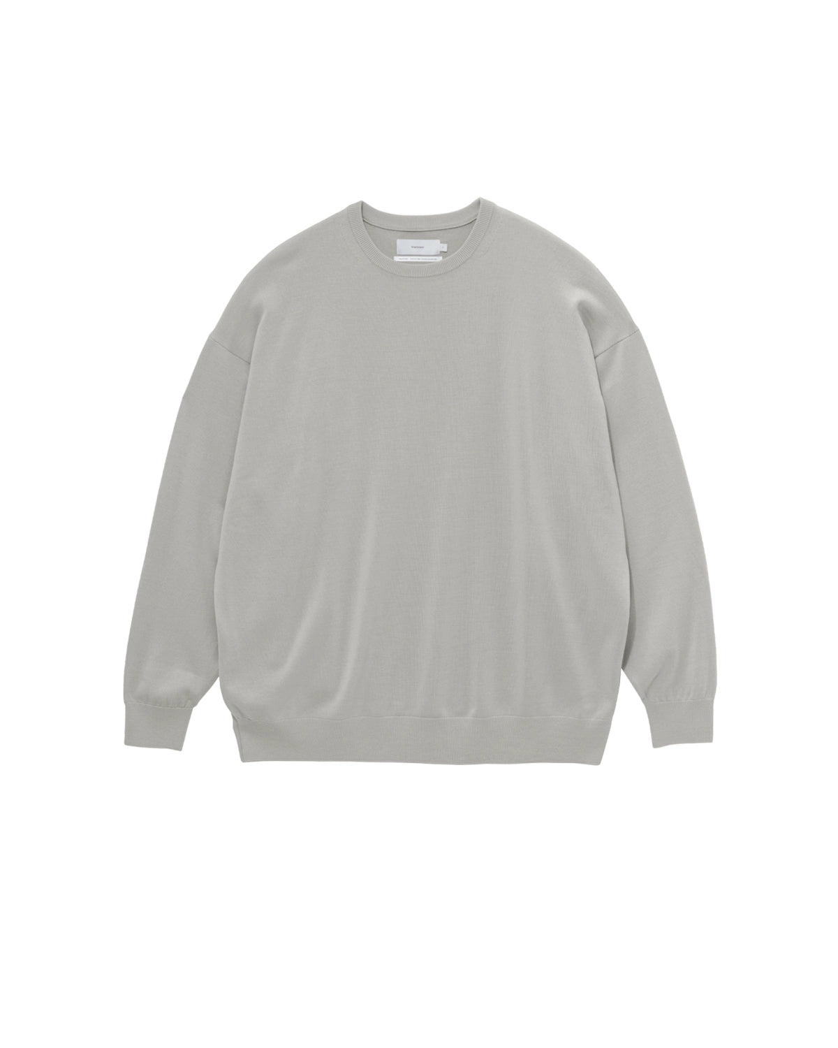Graphpaper の High Gauge L/S Oversized Crew Neck Knit (GU263-80556C)