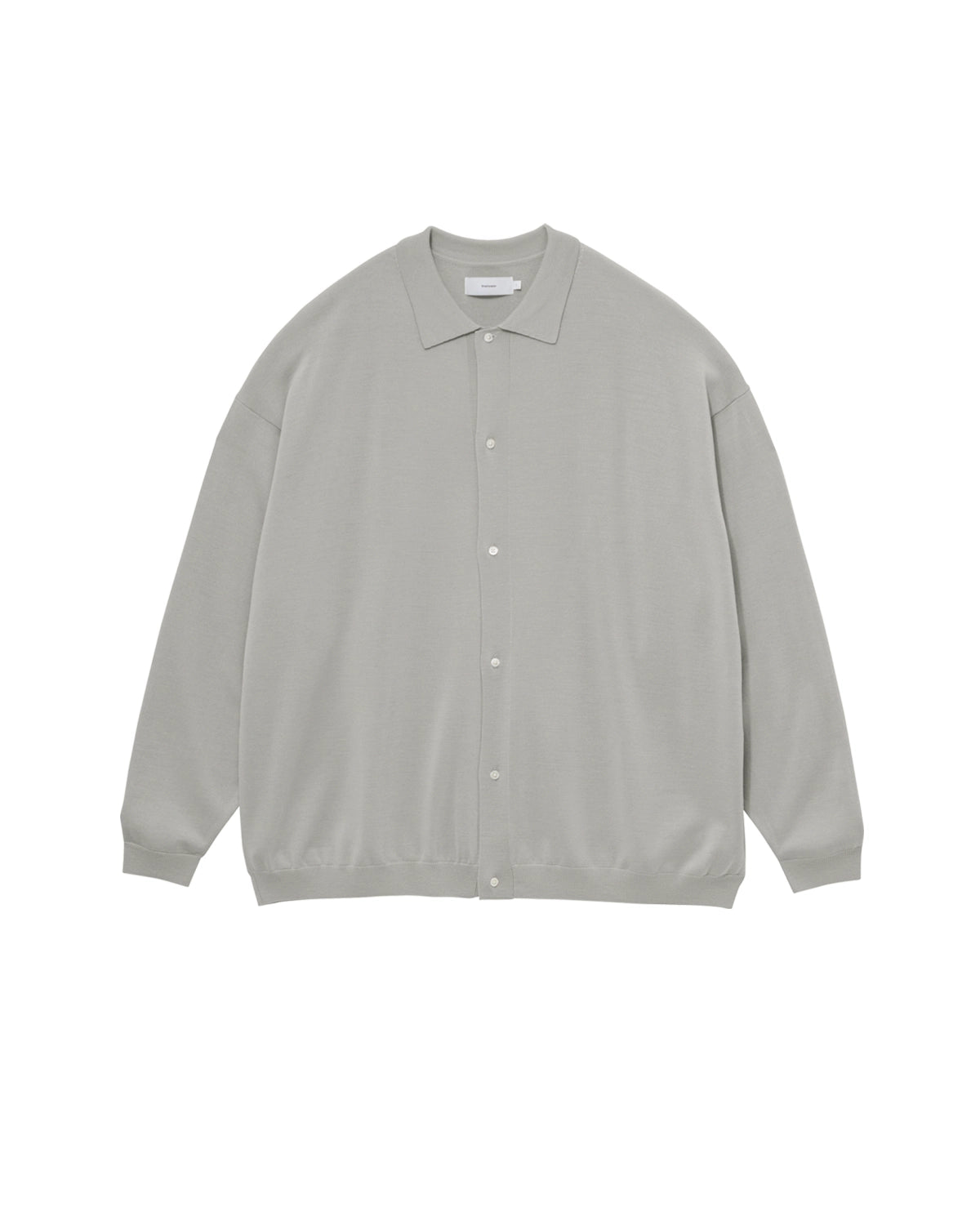 Graphpaper の High Gauge Oversized L/S Knit Shirts (GU263-80559C)