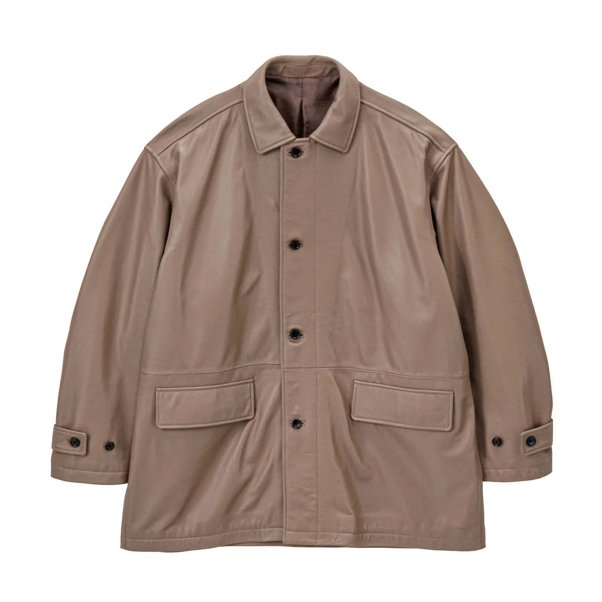 Graphpaper（グラフペーパー）/ Lamb Leather Car Coat | 公式通販