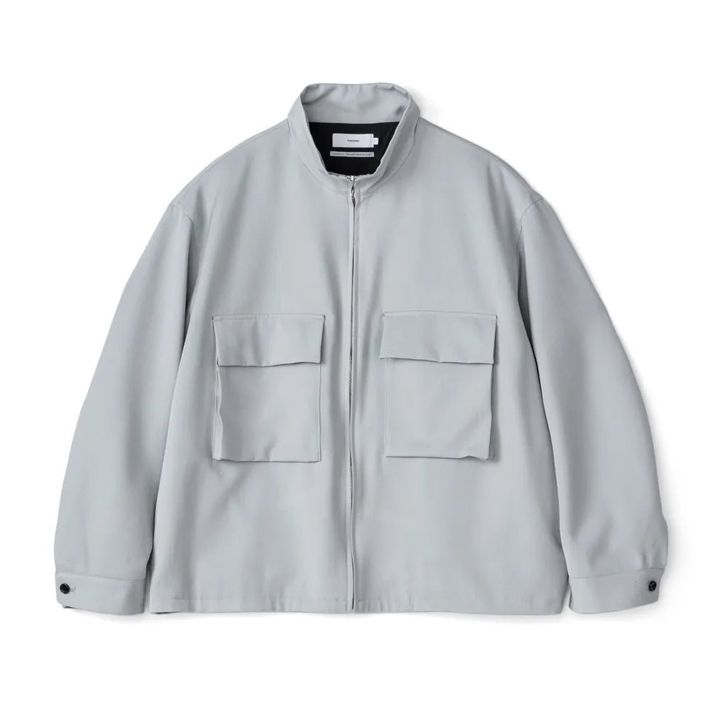 Graphpaper の Light Doeskin Stand Collar Jacket (GM243-30062)