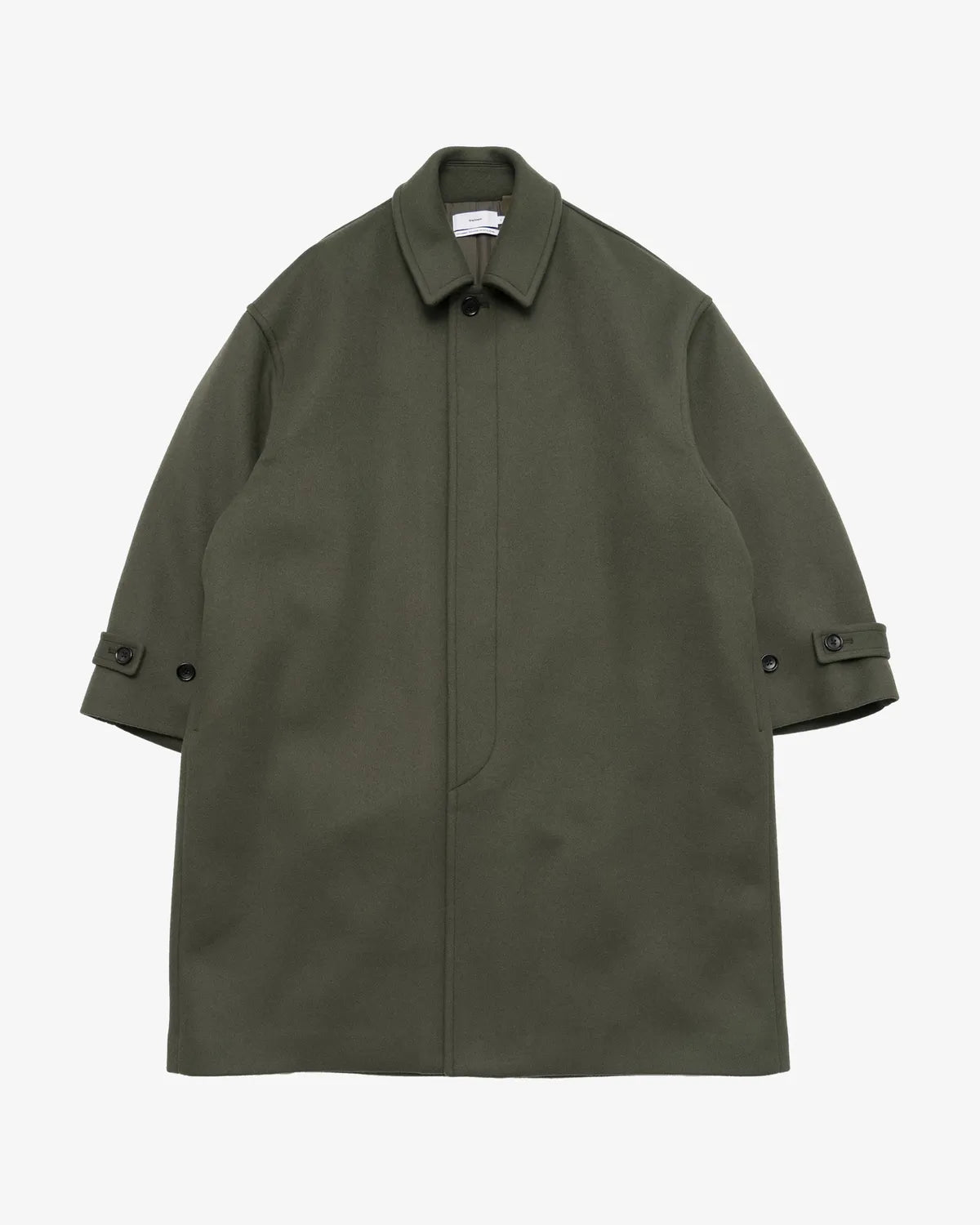Graphpaper の Light Melton Oversized Coat (GU253-10270C)