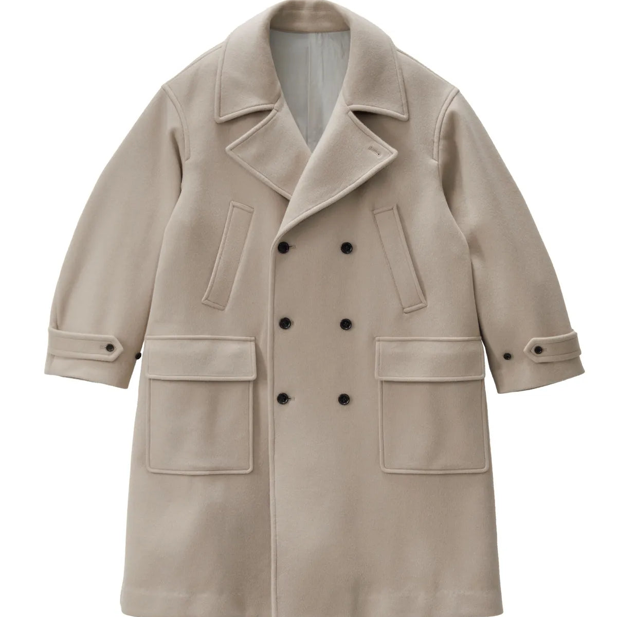 Graphpaper(グラフペーパー)/ Light Melton Pea Coat | 公式通販 Graphpaper(グラフペーパー)/ Light Melton Pea Coat | 公式通販