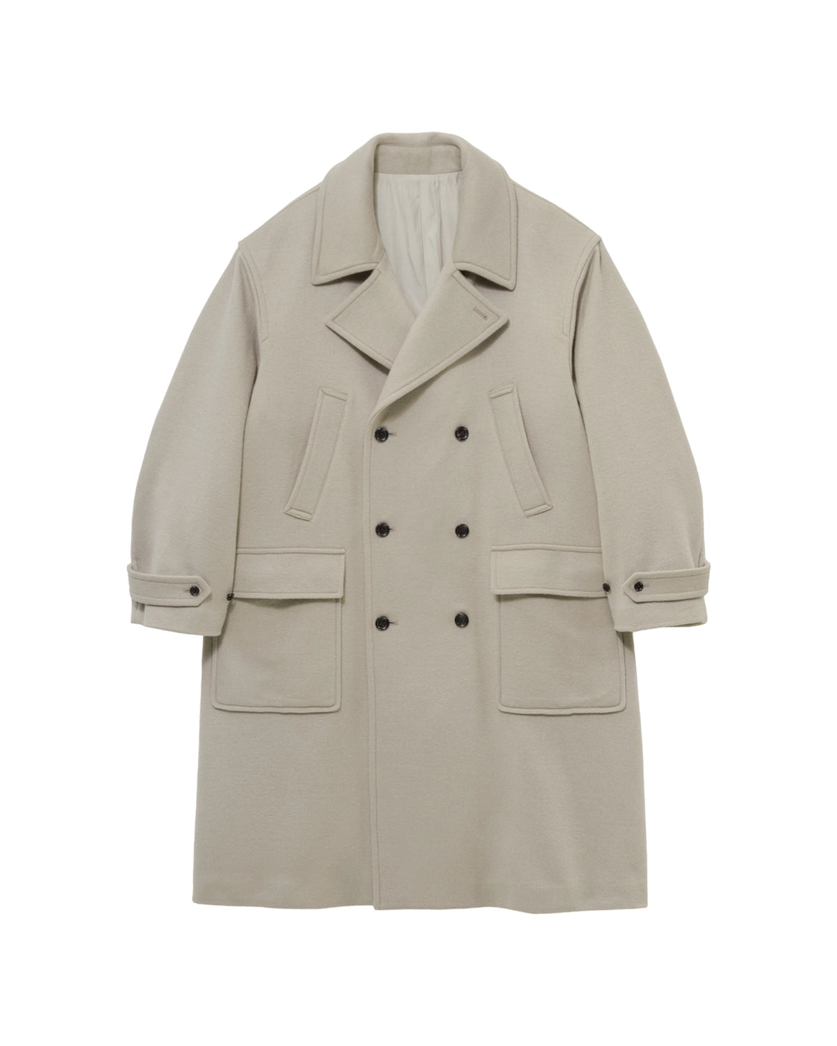 Graphpaper の Light Melton Pea Coat (GM263-10419C)