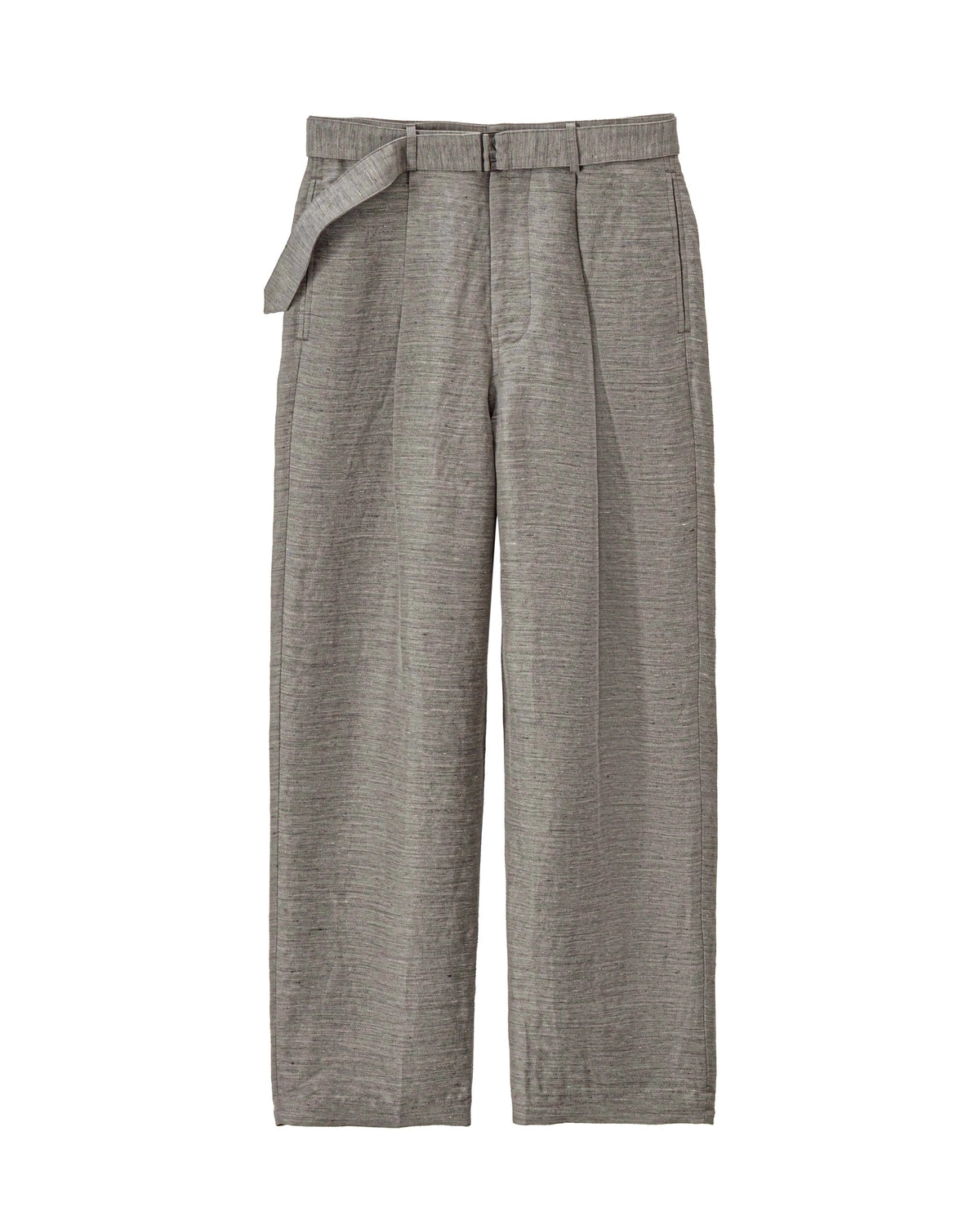 Graphpaper の Linen Cupro Back Satin Belted Pants (GM261-40371)