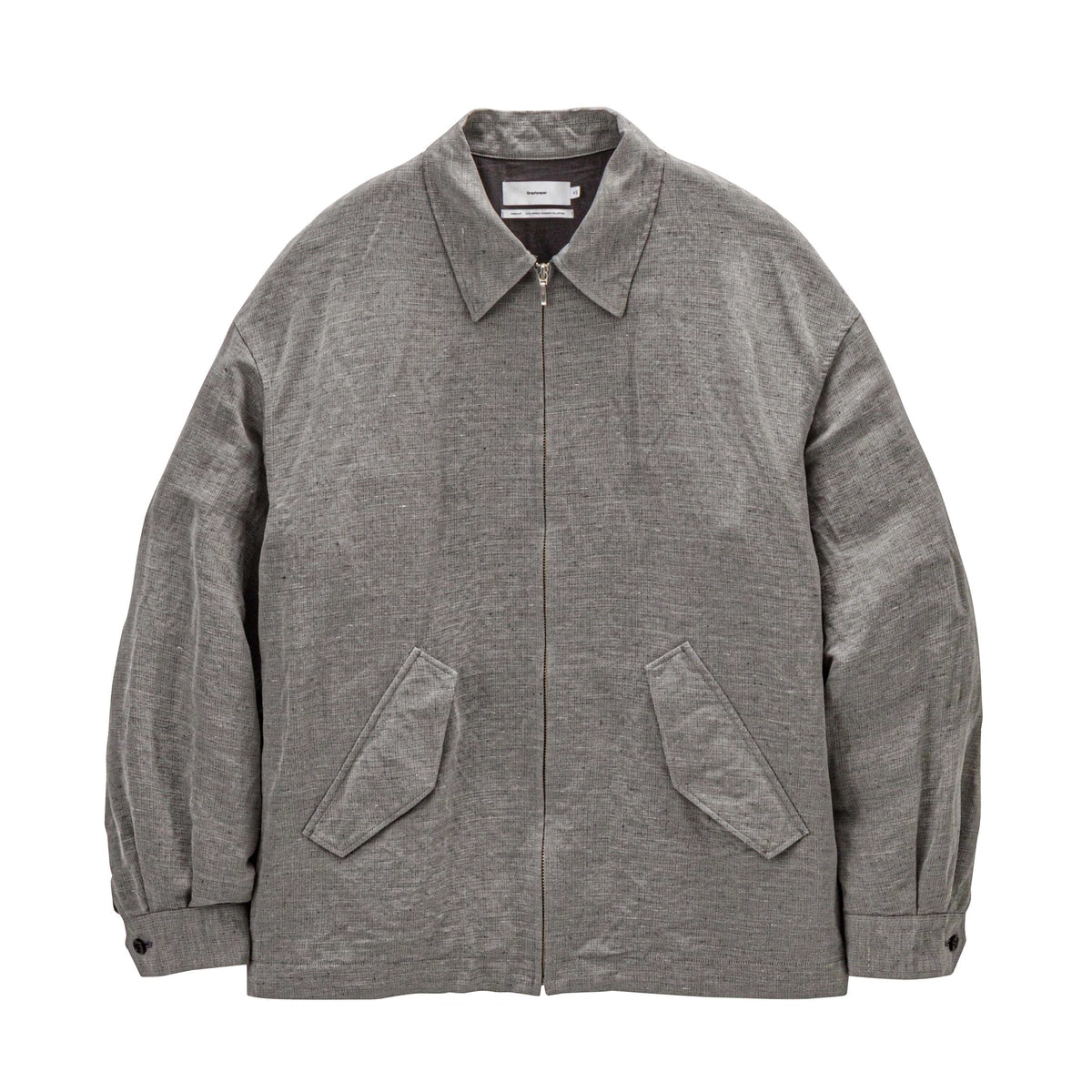 Graphpaper グラフペーパー 日本製 Soft Cupro Jacket 製品染め ソフトキュプラジャケット GM191-20006 2 GRAY アウター【新古品】【中古】【Graphpaper】 新品 Graphpaper グラフペーパー 日本製 Soft Cupro Jacket 製品染め