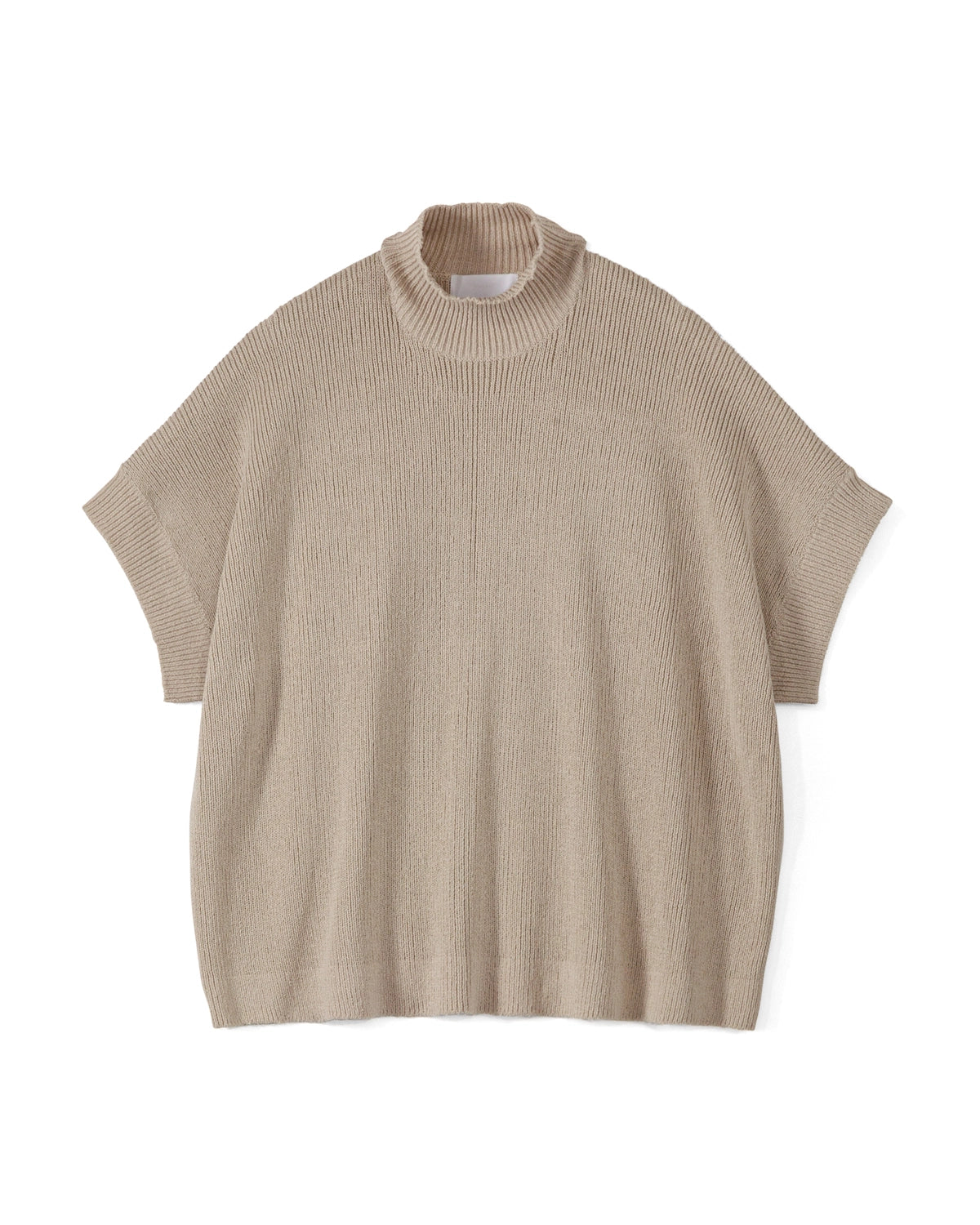 Graphpaper の Linen Solotex S/S Mock Neck Knit (GL251-80060)