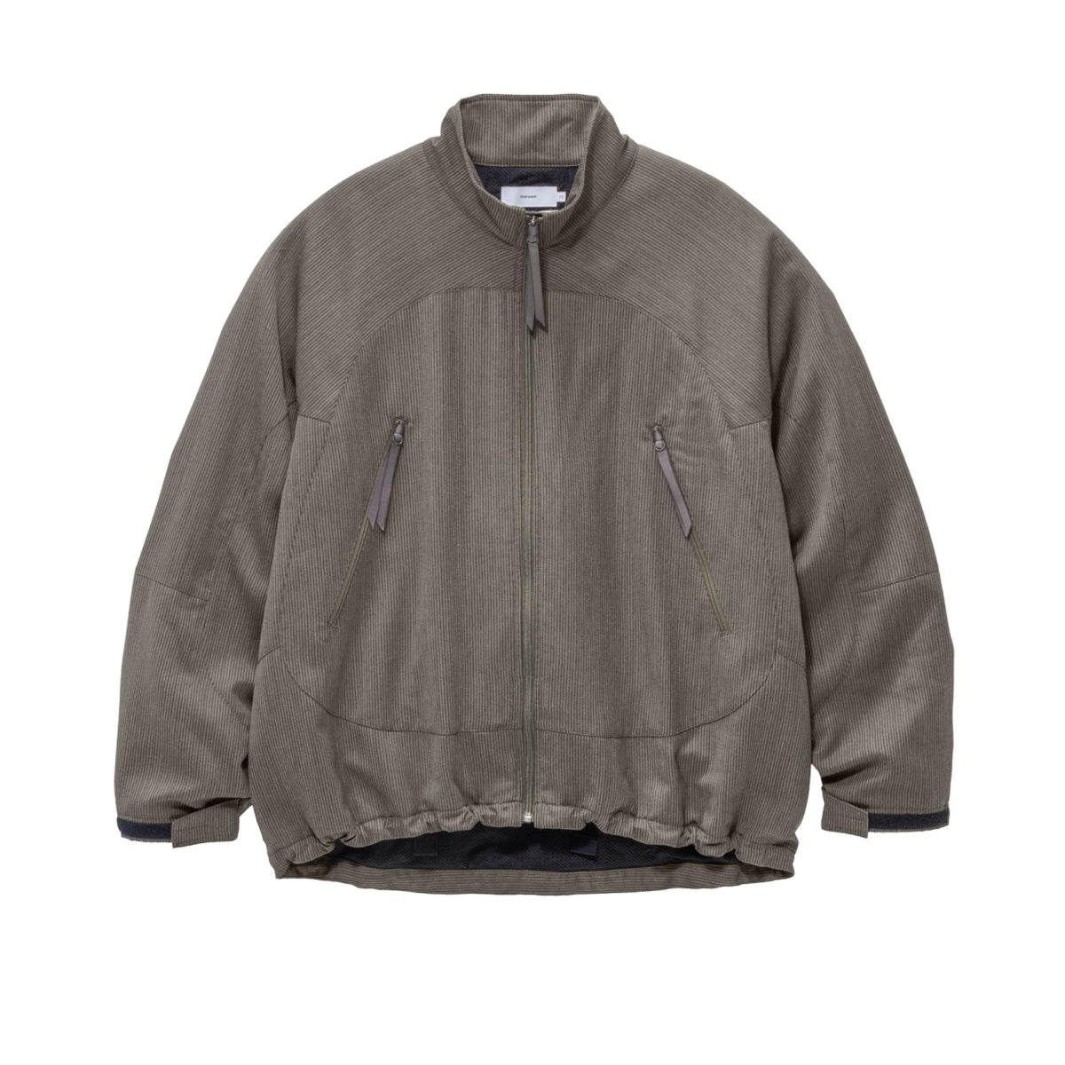 Graphpaper / Melange Pique Zip-up Stand Collar Jacket | 公式通販
