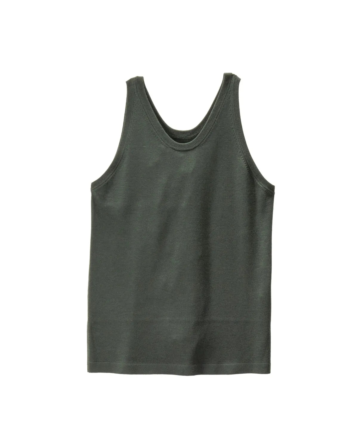 Graphpaper の Mercerized Fine Wool Knit Tank Top (GL253-80464)