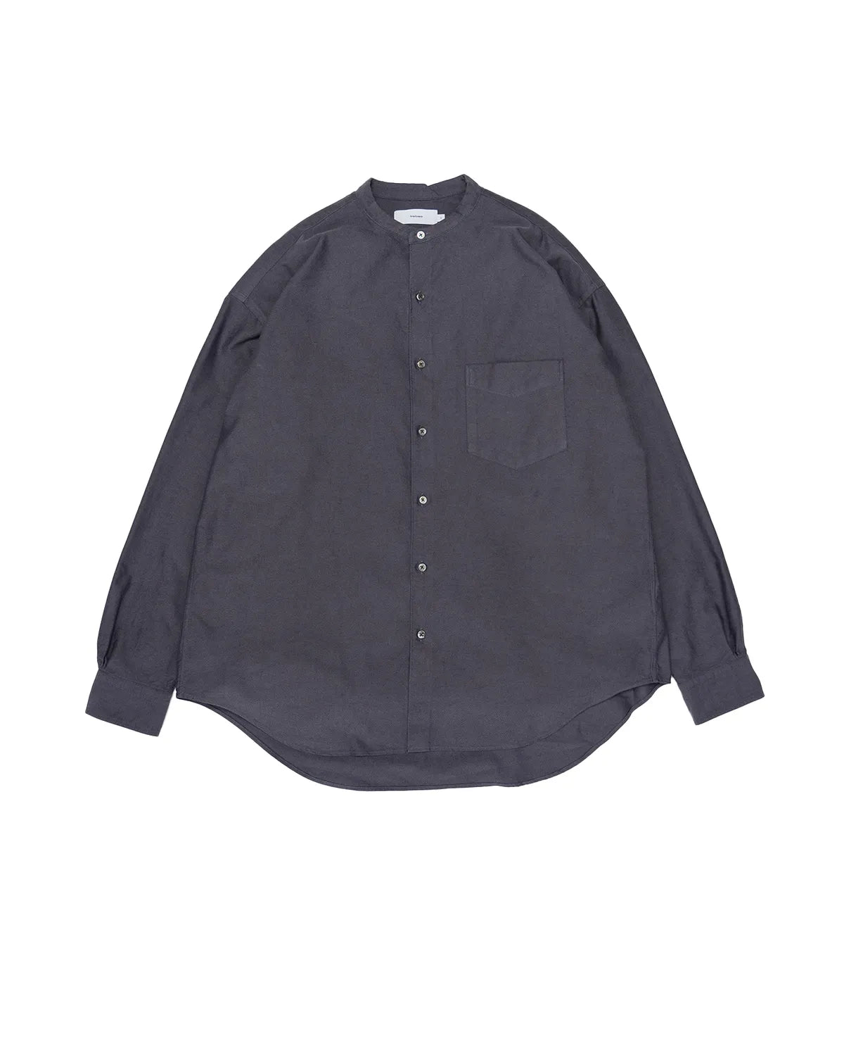 Graphpaper の Oxford L/S Band Collar Box Shirt (GM263-50024B)