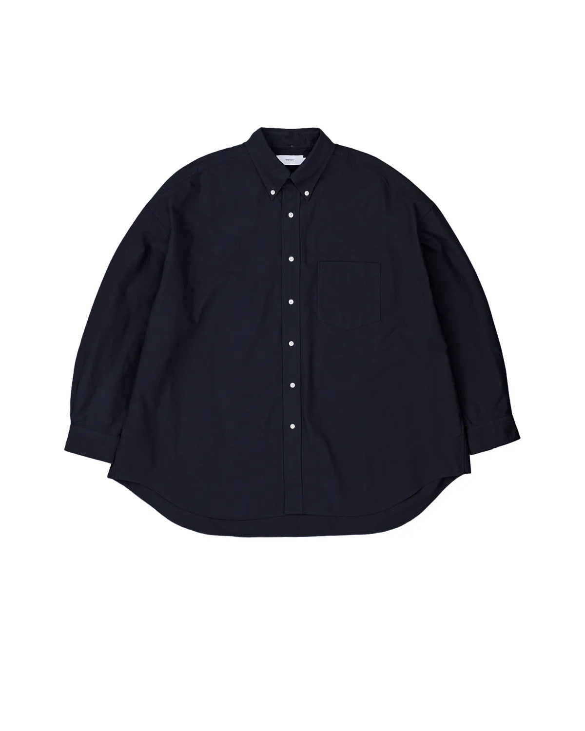 Graphpaper の Oxford L/S Oversized B.D Shirt (GM263-50021B)