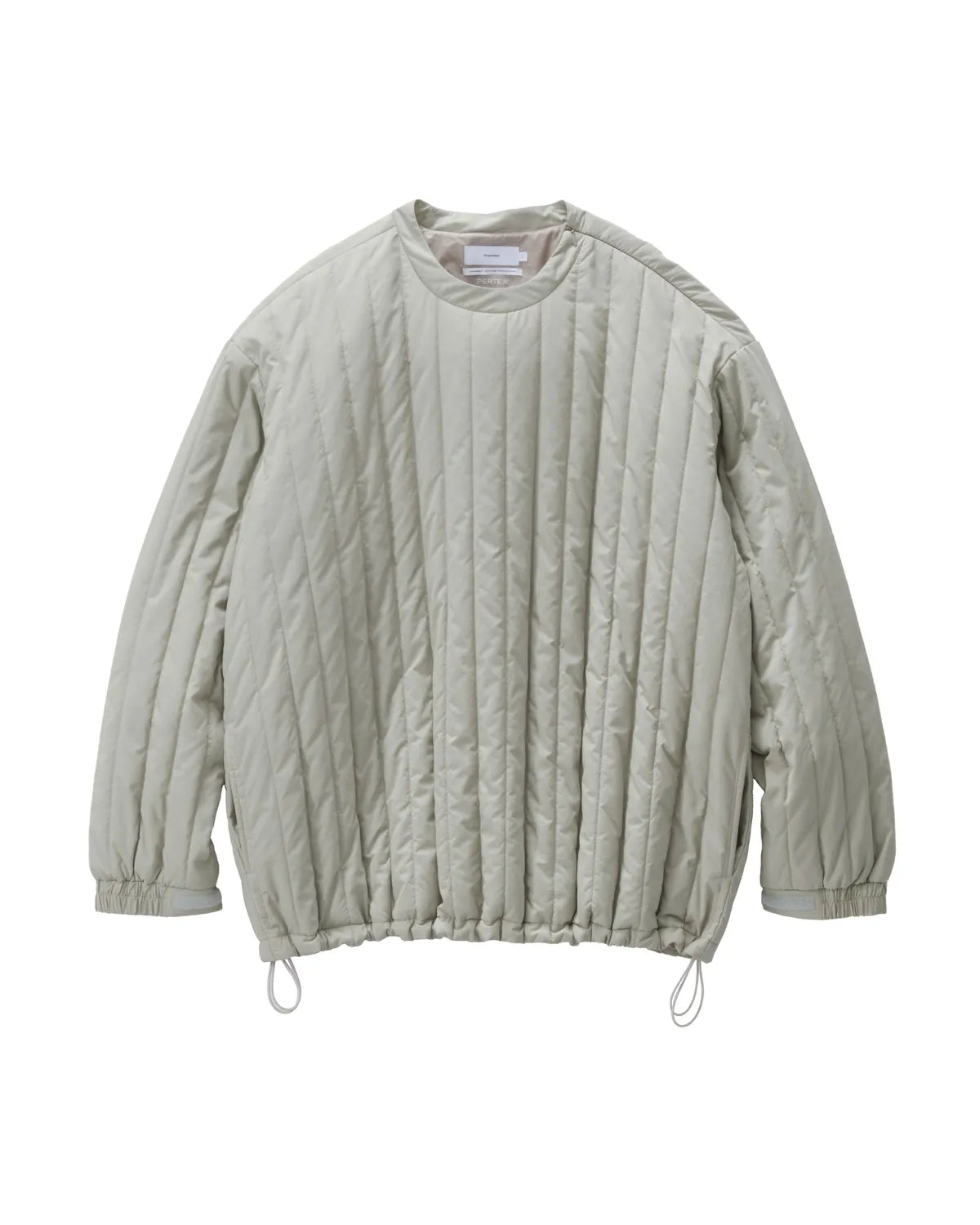 Graphpaper の PERTEX UNLIMITED Qulited Crew Neck Pullover (GM253-30395)