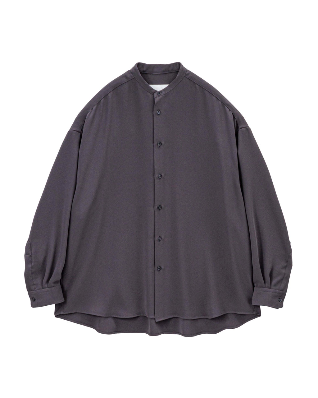 Graphpaper / Satin Oversized Band Collar Shirt | 公式通販・JACK in