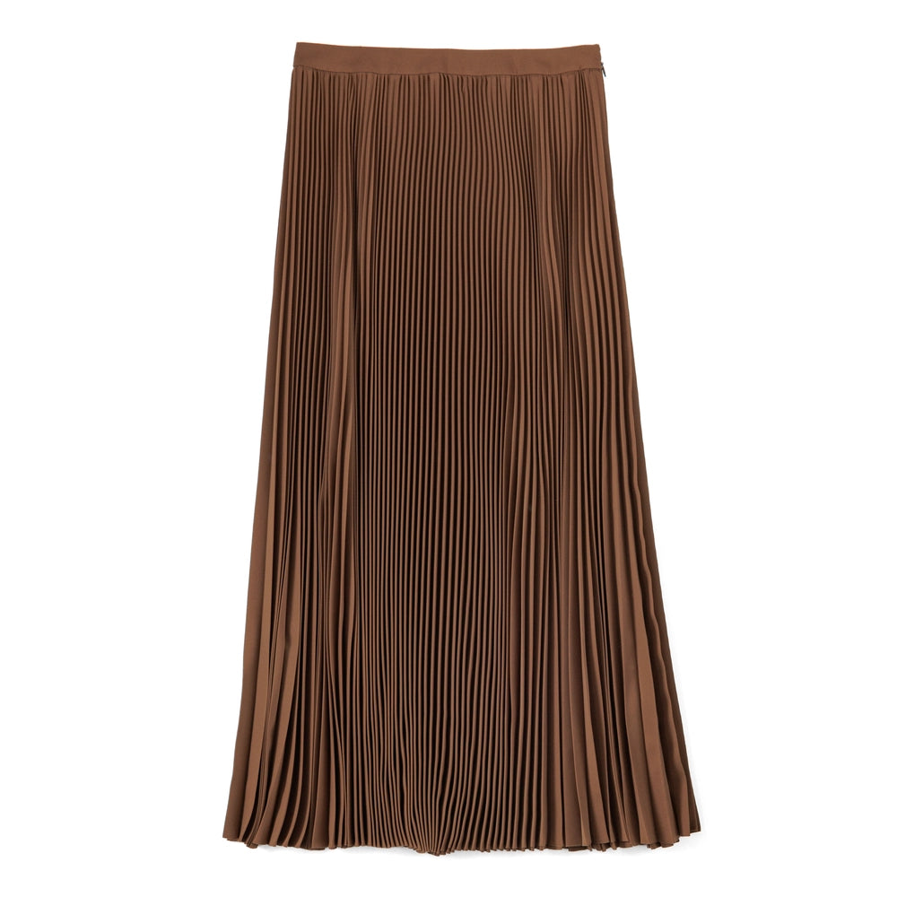 Graphpaper の Satin Pleats skirt (GL251-40225C)