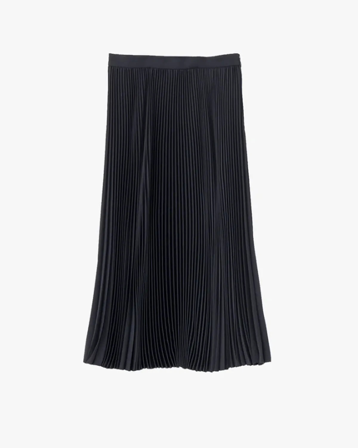 Graphpaper の Satin Pleats skirt (GL263-40092B)