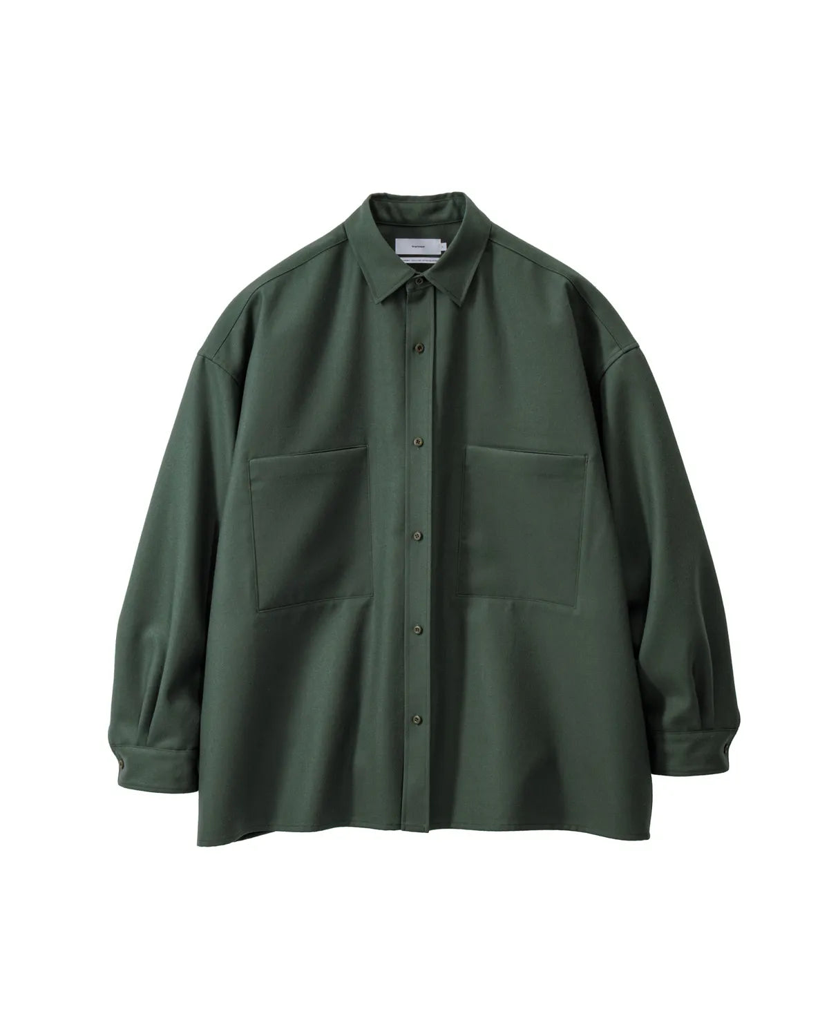 Graphpaper の Scale Off Fannel CPO Shirt (GM253-30355)