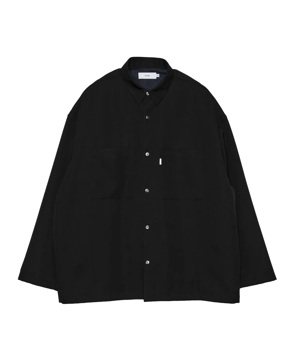 Graphpaper の Scale Off Wool Box Shirts (GM254-30040B)