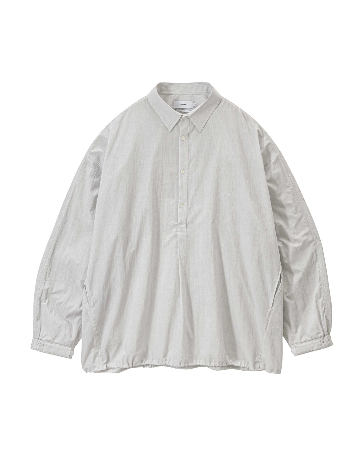 Graphpaper の Seersucker Pullover Shirt (GU261-50445)