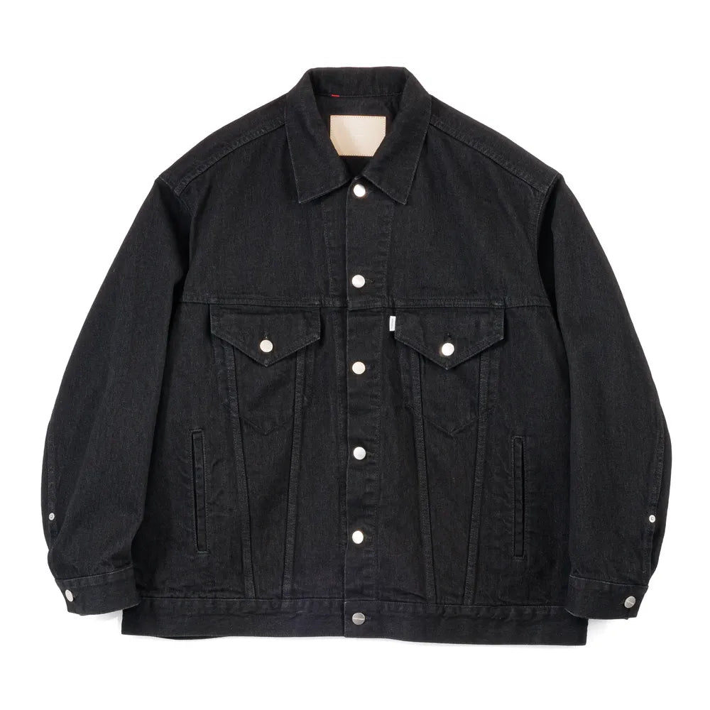 Graphpaper の Selvage Denim Trucker Jacket (GM251-30186RB)