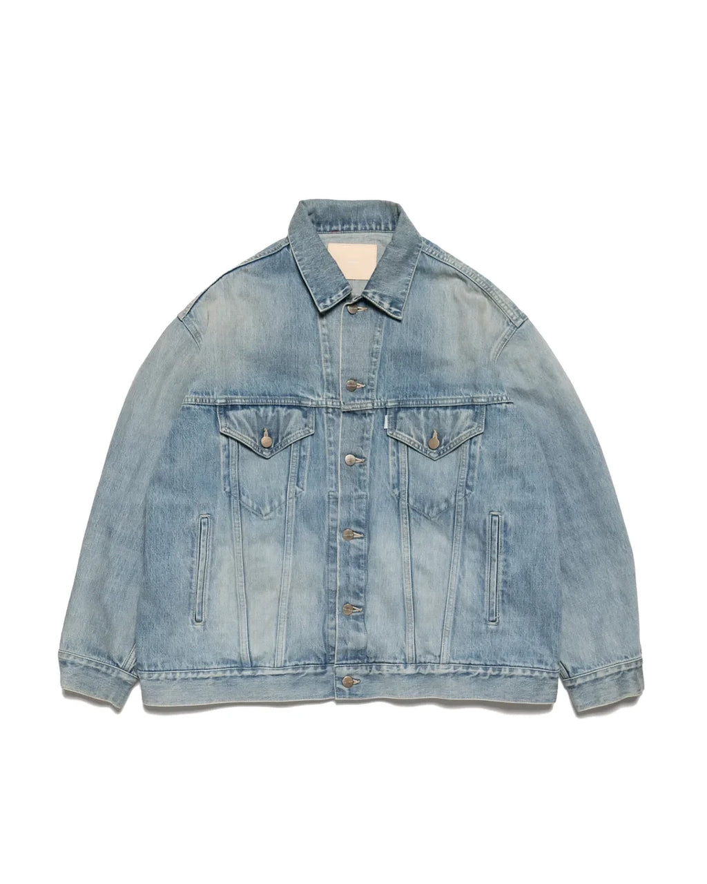 ジャケット・アウター Graphpaper Selvage Denim Trucker Jacket1 Selvage Denim Trucker Jacket / LIGHT FADE – Graphpaper KYOTO