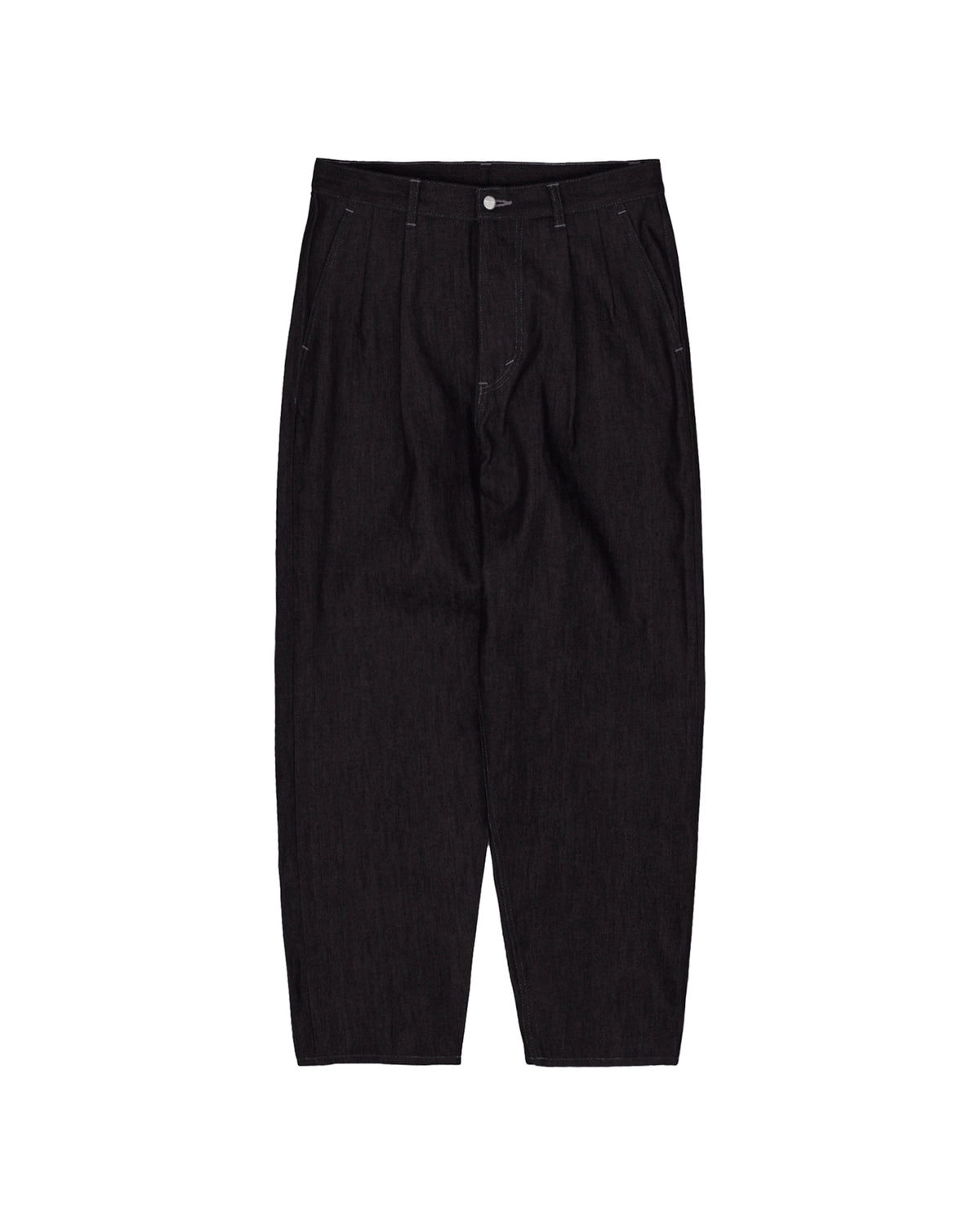 Graphpaper の Selvage Denim Two Tuck Tapered Pants (GU263-40060RB)