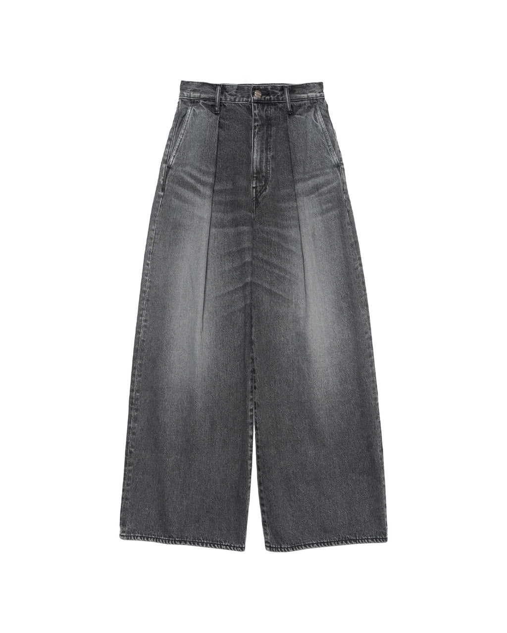 Graphpaper（グラフペーパー） / Selvage Denim Two Tuck Wide Pants