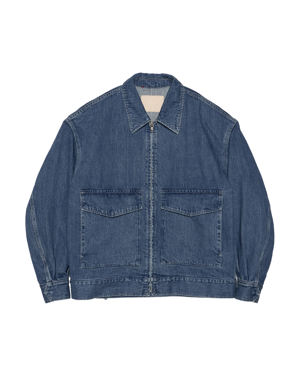Graphpaper の Selvage Denim Zip Jacket (GU263-20056LB)