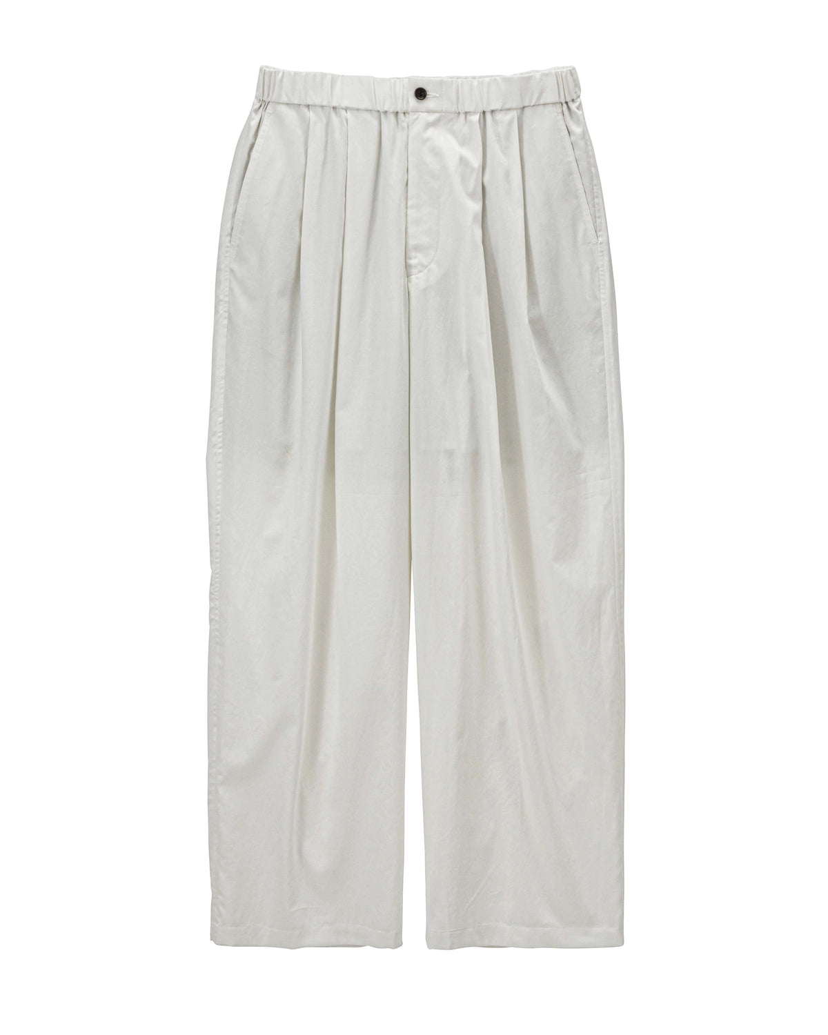 Graphpaper の Silicon Poplin Two Tuck Easy Pants (GM261-40182)