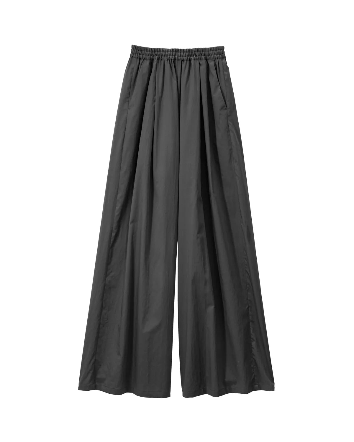 Graphpaper の Silicon Poplin Two Tuck Easy Wide Pants (GL253-40185)