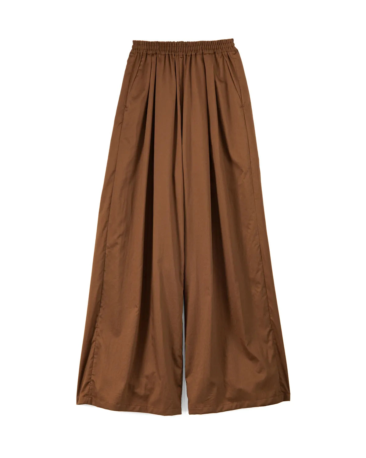 Graphpaper の Silicon Poplin Two Tuck Wide Pants (GL251-40151)