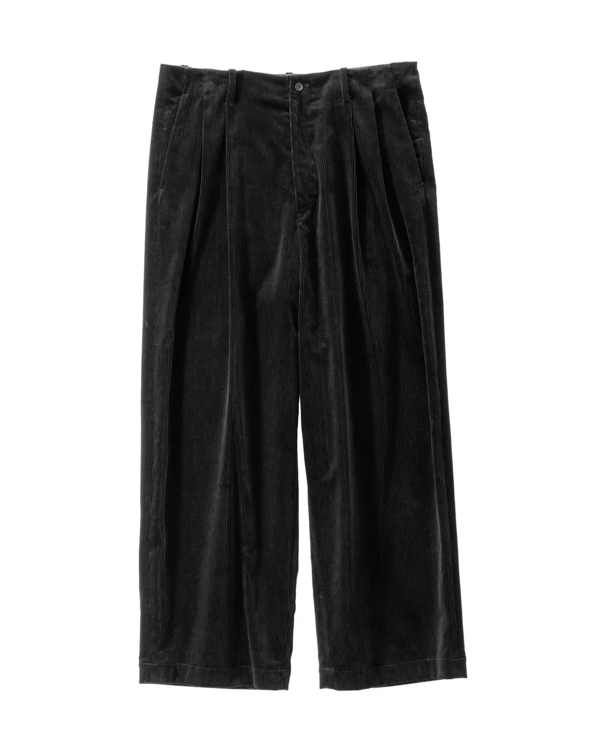Graphpaper の Suvin Corduroy Wide Straight Trousers (GU253-40366)
