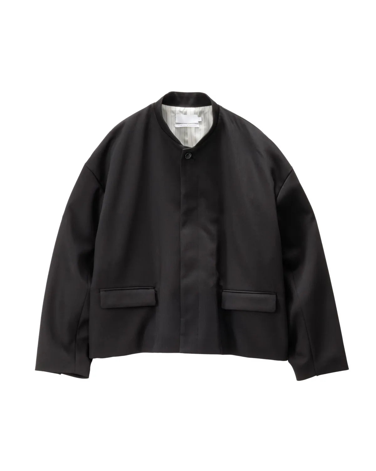 Graphpaper の Techno Wool Stand Collar Short Jacket (GL253-20317)