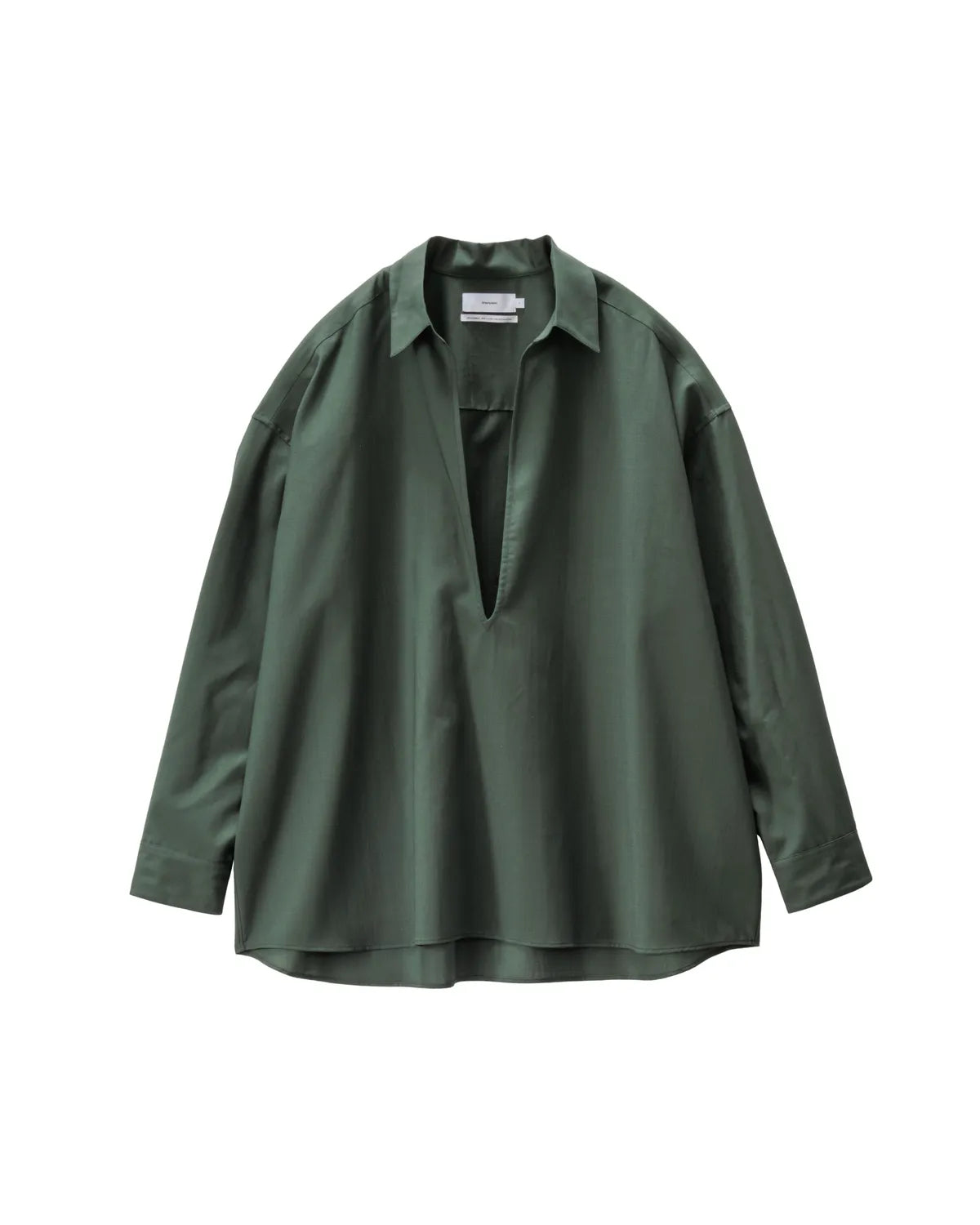 Graphpaper の Techno Wool Tropical Skipper Shirt (GM253-50374)