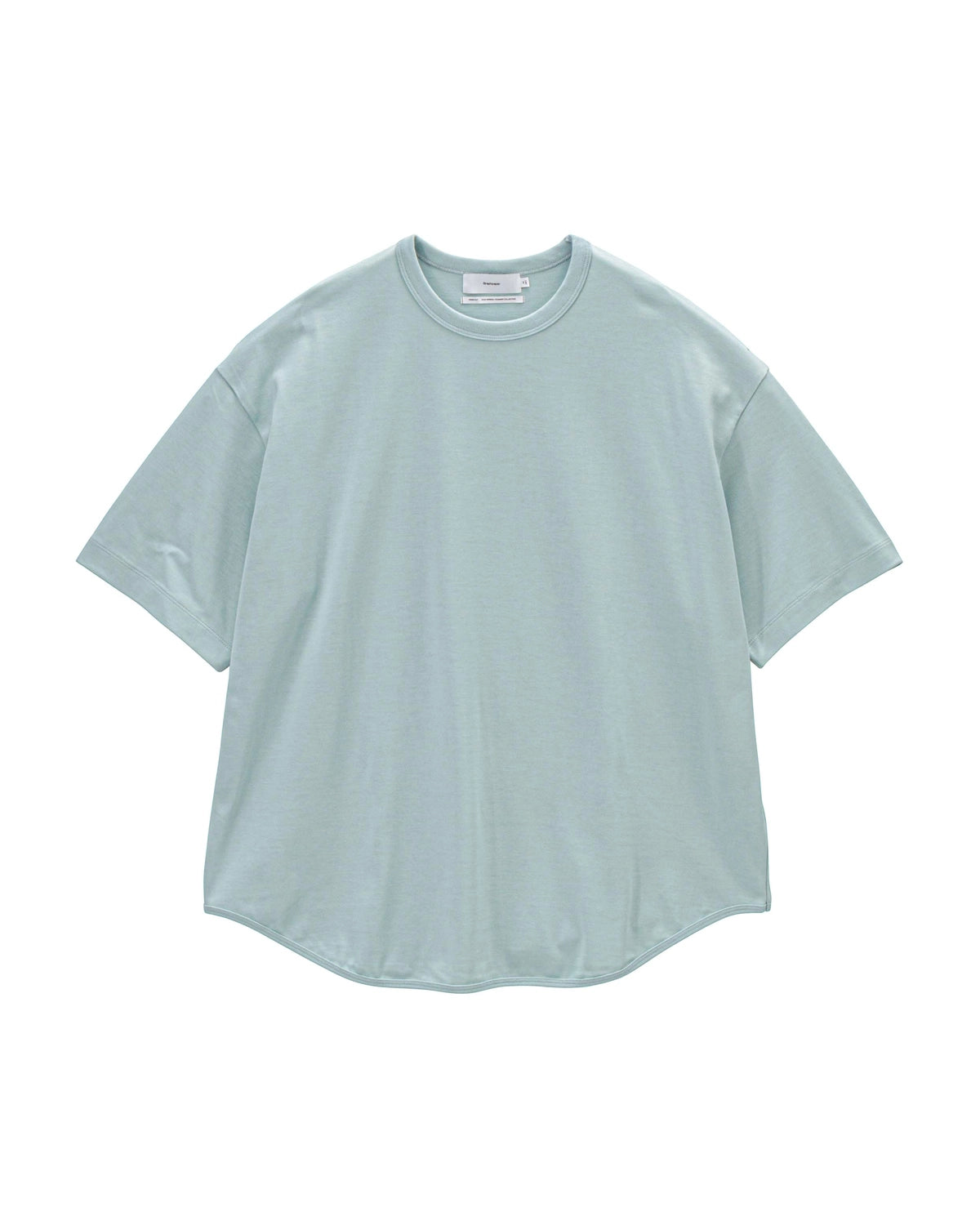 Graphpaper の Tri Spun Cotton Crew Neck Binder S/S Tee (GM261-70348)