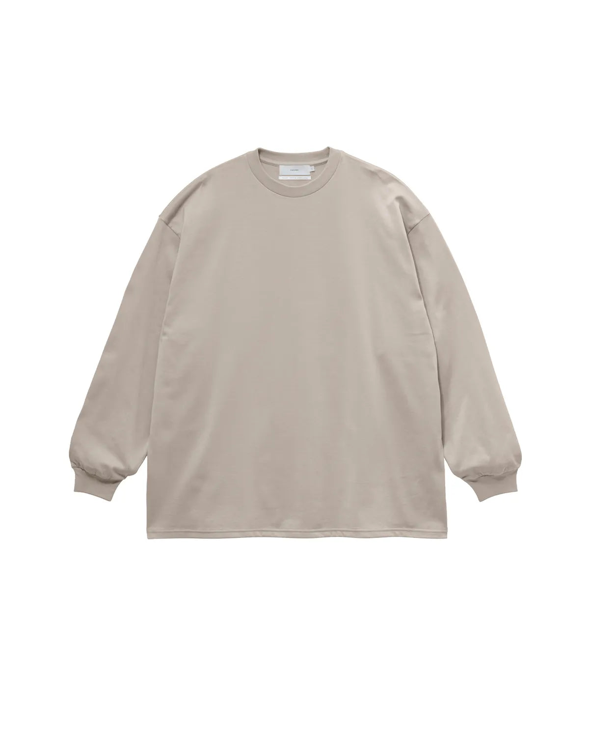 Graphpaper の Tri Spun Cotton L/S Oversized Tee (GM263-70358)